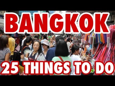 25 fantastiske ting å gjøre i Bangkok, Thailand
