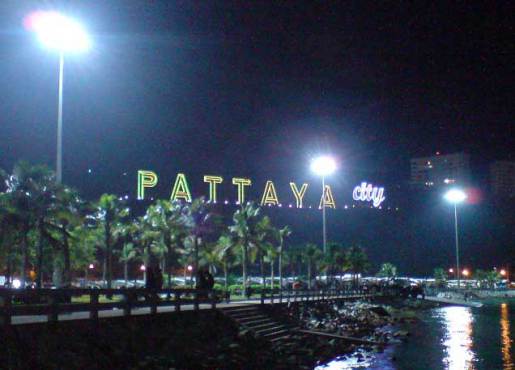 Pattaya-om-kvelden