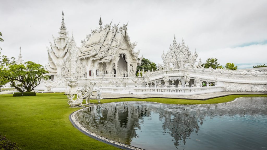 wat rong khun building in thailand